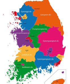 Hàn Quốc có bao nhiêu tỉnh và thành phố?