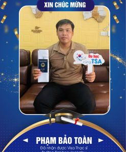 Du học thạc sỹ diện E-Visa D2-3 nợ TOPIK kỳ tháng 09/2025