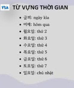 100+ từ vựng tiếng Hàn về thời gian từ vựng tiếng Hàn về thời gian