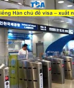Từ Vựng Tiếng Hàn Liên Quan Đến Visa – Xuất Nhập Cảnh (Du Học Sinh Cần Biết)