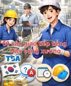 50 câu giao tiếp tiếng Hàn trong công xưởng